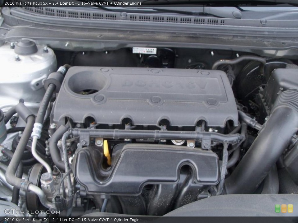 2.4 Liter DOHC 16-Valve CVVT 4 Cylinder Engine for the 2010 Kia Forte Koup #45053097