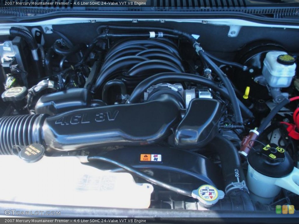 4.6 Liter SOHC 24-Valve VVT V8 Engine for the 2007 Mercury Mountaineer #45062273