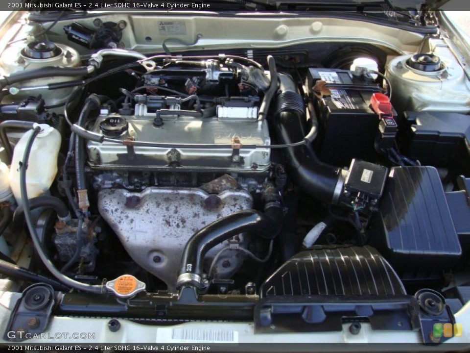 2.4 Liter SOHC 16-Valve 4 Cylinder Engine for the 2001 Mitsubishi Galant #45066093