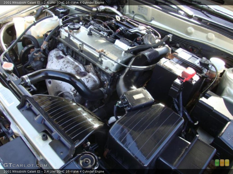 2.4 Liter SOHC 16-Valve 4 Cylinder Engine for the 2001 Mitsubishi Galant #45066109