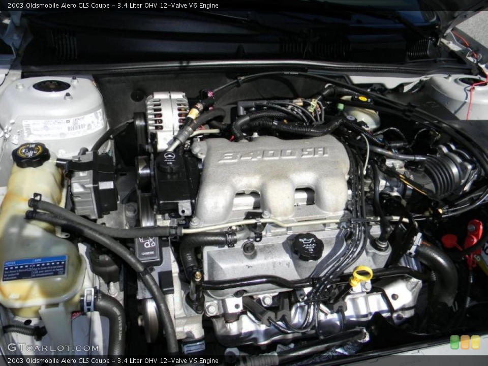 3.4 Liter OHV 12-Valve V6 Engine for the 2003 Oldsmobile Alero #45066957