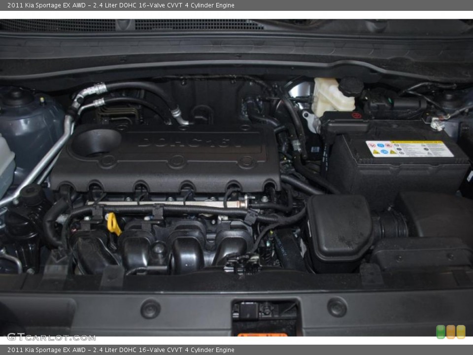 2.4 Liter DOHC 16-Valve CVVT 4 Cylinder Engine for the 2011 Kia Sportage #45070124
