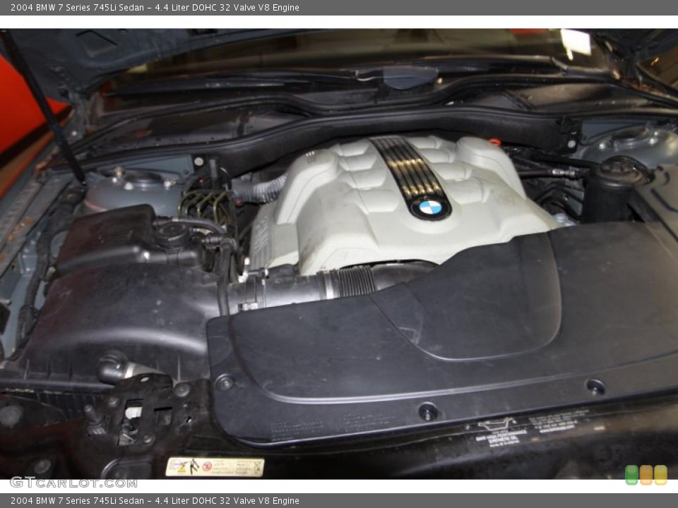 4.4 Liter DOHC 32 Valve V8 Engine for the 2004 BMW 7 Series #45073305