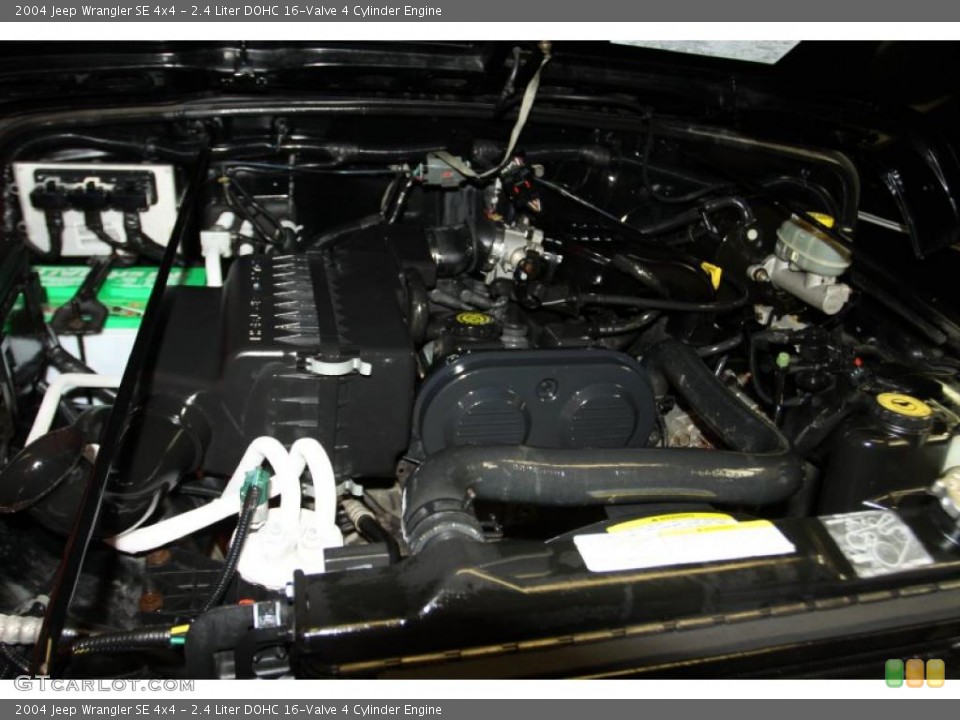2.4 Liter DOHC 16-Valve 4 Cylinder Engine for the 2004 Jeep Wrangler #45073837