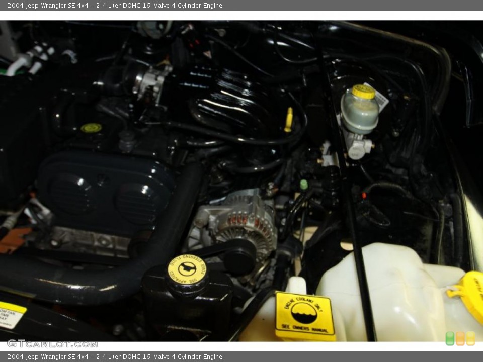 2.4 Liter DOHC 16-Valve 4 Cylinder Engine for the 2004 Jeep Wrangler #45073854