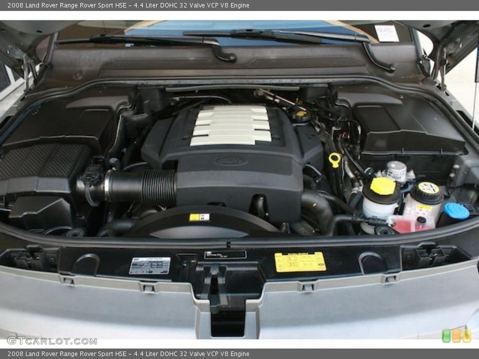 4.4 Liter DOHC 32 Valve VCP V8 Engine for the 2008 Land Rover Range Rover Sport #45076617