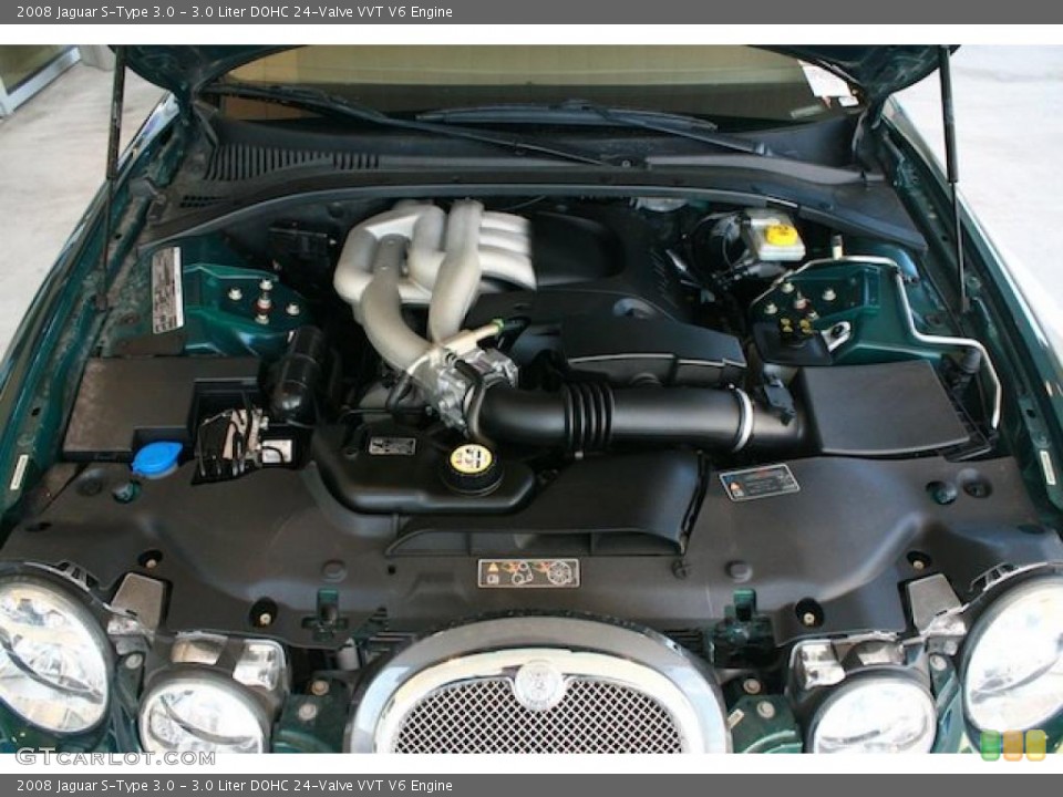 3.0 Liter DOHC 24-Valve VVT V6 Engine for the 2008 Jaguar S-Type #45077386
