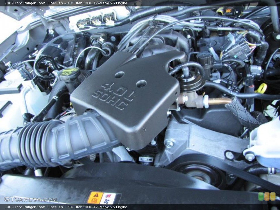 4.0 Liter SOHC 12-Valve V6 Engine for the 2009 Ford Ranger #45081098