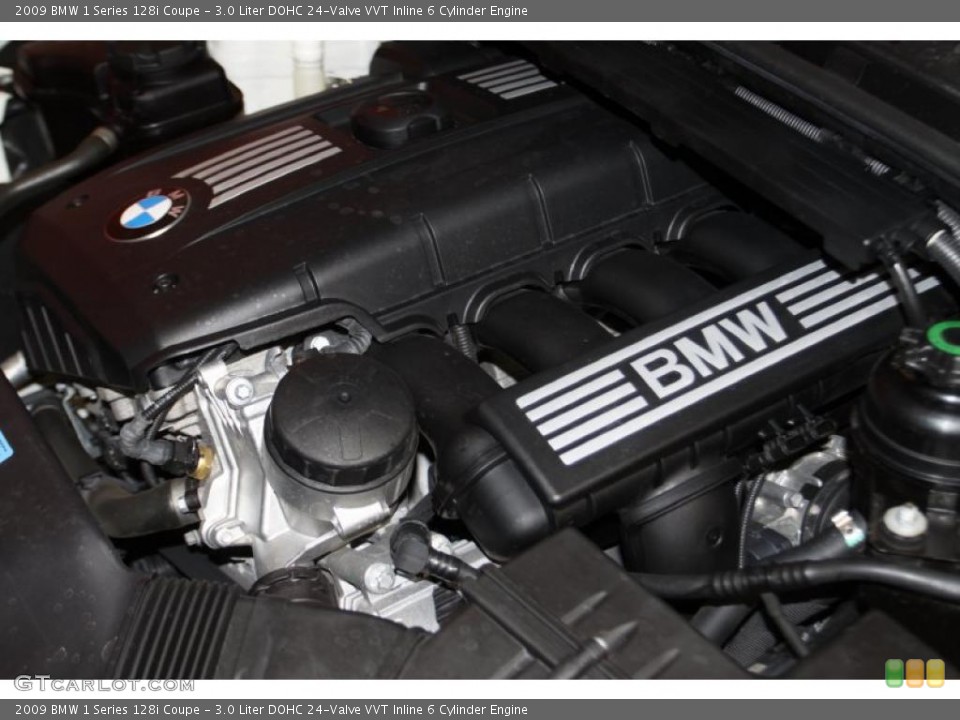 3.0 Liter DOHC 24-Valve VVT Inline 6 Cylinder Engine for the 2009 BMW 1 Series #45081569