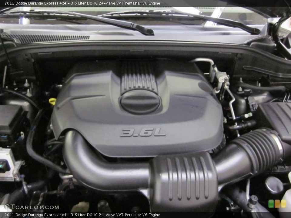 3.6 Liter DOHC 24-Valve VVT Pentastar V6 Engine for the 2011 Dodge Durango #45083665