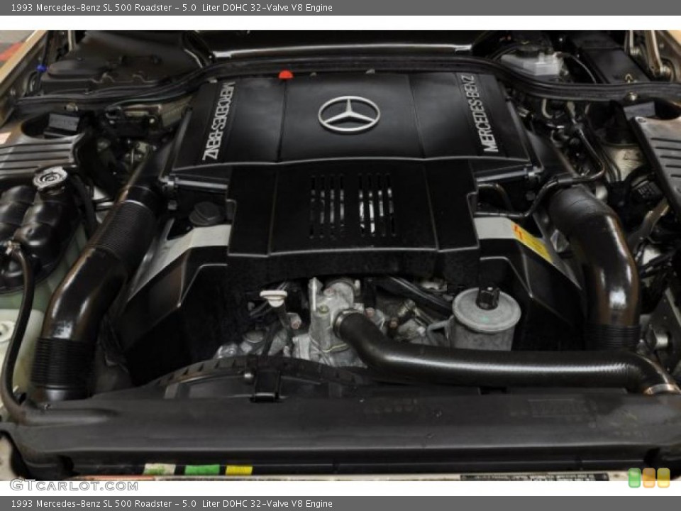 5.0  Liter DOHC 32-Valve V8 1993 Mercedes-Benz SL Engine