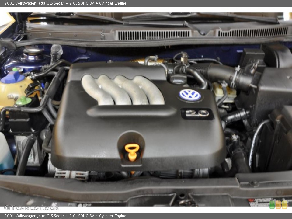 2.0L SOHC 8V 4 Cylinder Engine for the 2001 Volkswagen Jetta #45085645
