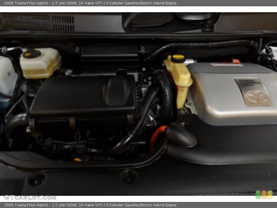1.5 Liter DOHC 16-Valve VVT-i 4 Cylinder Gasoline/Electric Hybrid Engine for the 2006 Toyota Prius #45085877