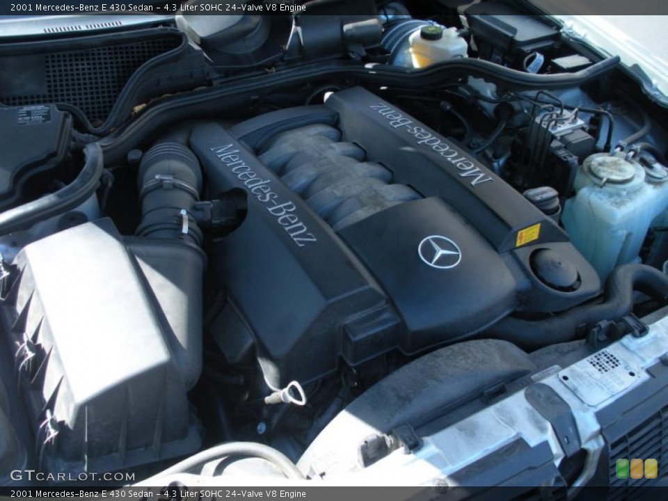 4.3 Liter SOHC 24-Valve V8 Engine for the 2001 Mercedes-Benz E #45086439