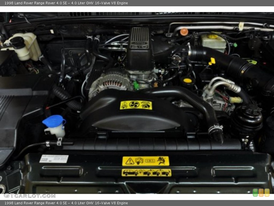 4.0 Liter OHV 16-Valve V8 1998 Land Rover Range Rover Engine