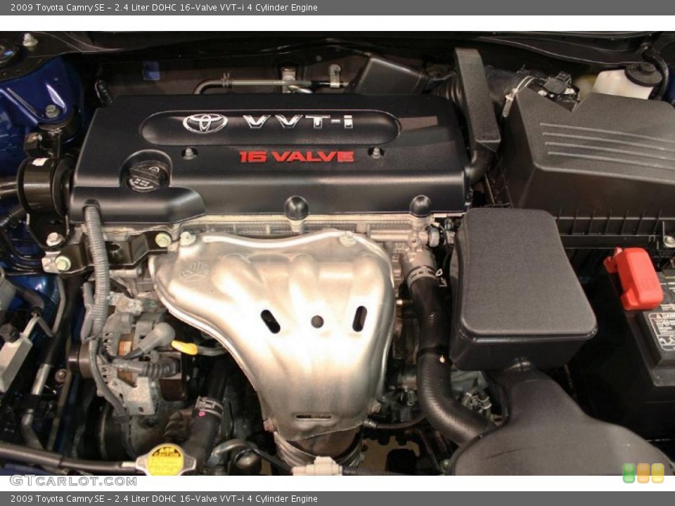 2.4 Liter DOHC 16-Valve VVT-i 4 Cylinder Engine for the 2009 Toyota Camry #45093781