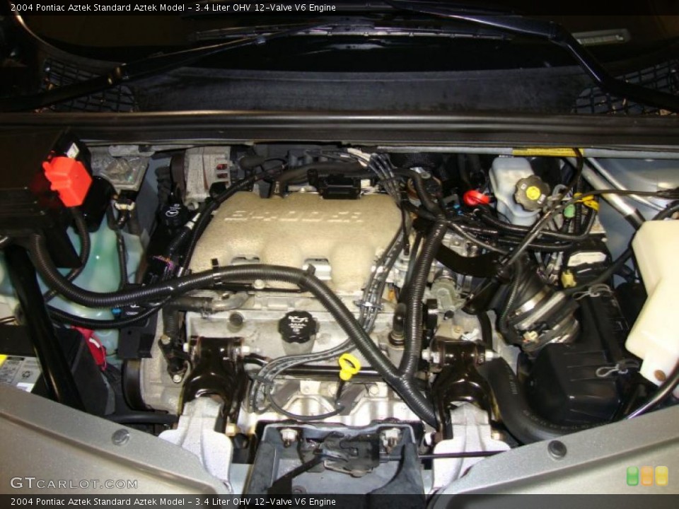 3.4 Liter OHV 12-Valve V6 Engine for the 2004 Pontiac Aztek #45096989