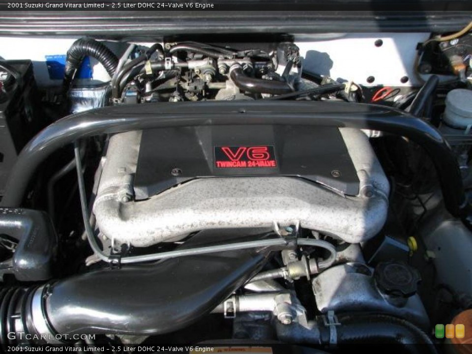 2.5 Liter DOHC 24-Valve V6 Engine for the 2001 Suzuki Grand Vitara #45098170