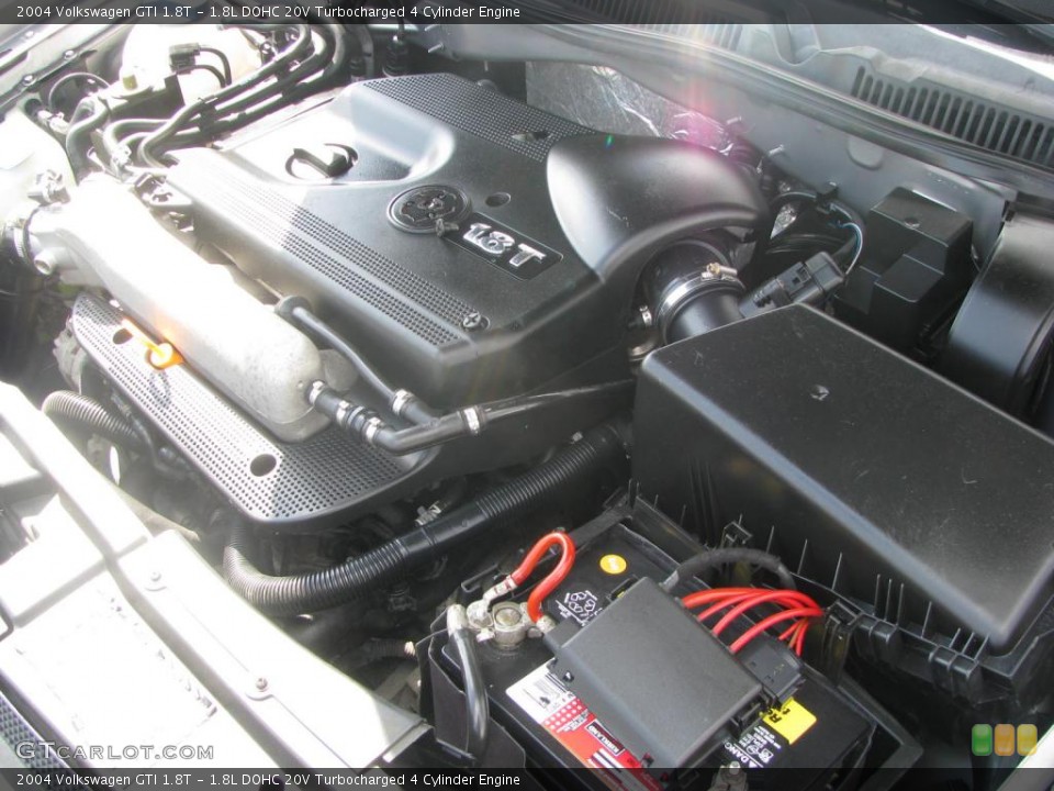 1.8L DOHC 20V Turbocharged 4 Cylinder Engine for the 2004 Volkswagen GTI #45098478