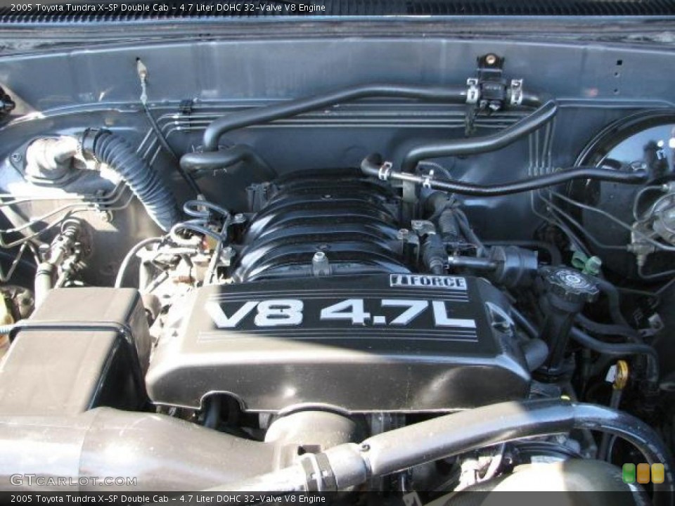 4.7 Liter DOHC 32-Valve V8 Engine for the 2005 Toyota Tundra #45100990