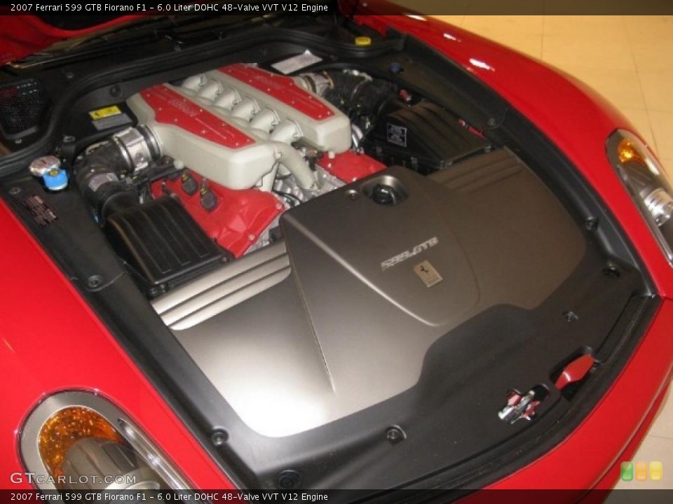 6.0 Liter DOHC 48-Valve VVT V12 Engine for the 2007 Ferrari 599 GTB Fiorano #45106309