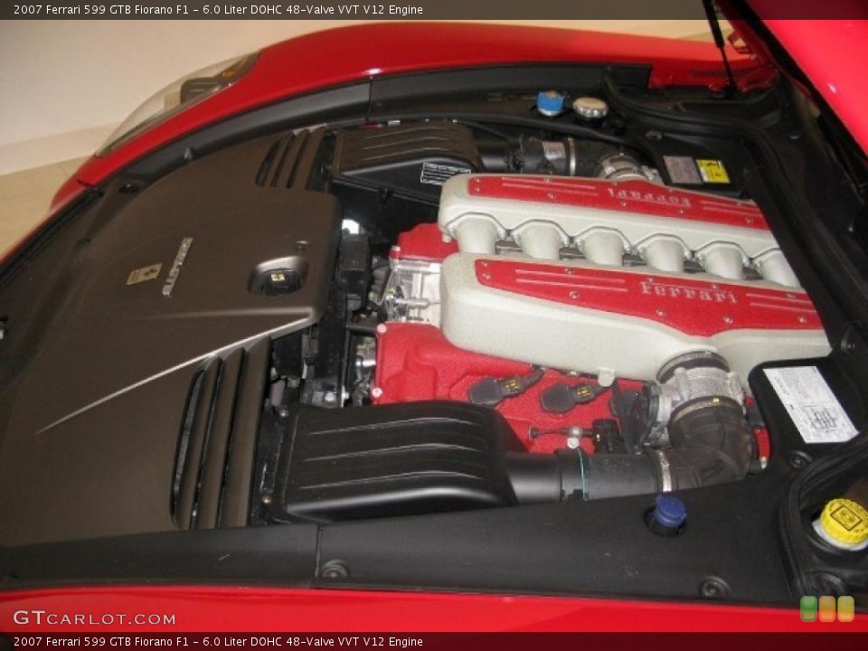 6.0 Liter DOHC 48-Valve VVT V12 Engine for the 2007 Ferrari 599 GTB Fiorano #45106331
