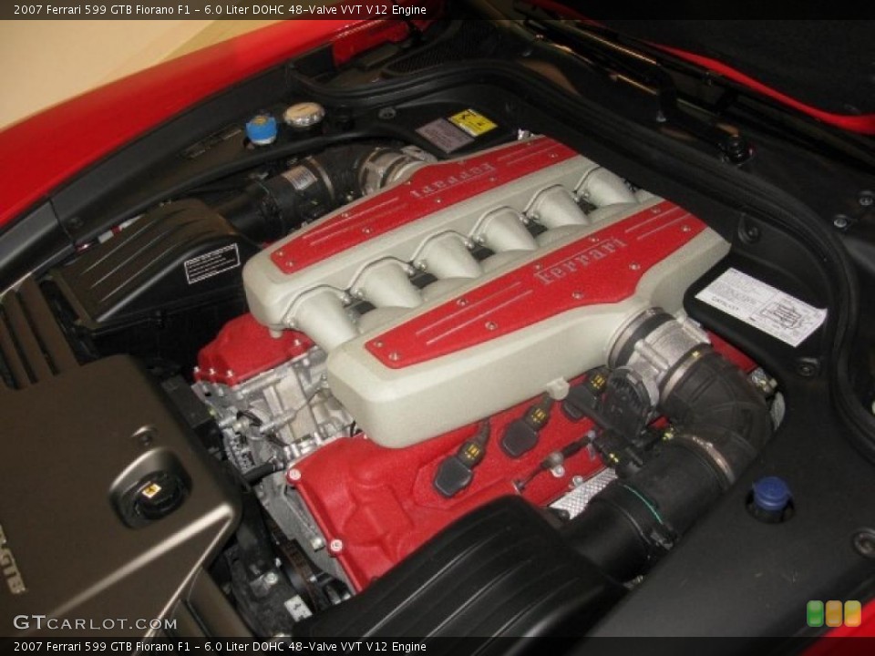 6.0 Liter DOHC 48-Valve VVT V12 Engine for the 2007 Ferrari 599 GTB Fiorano #45106345