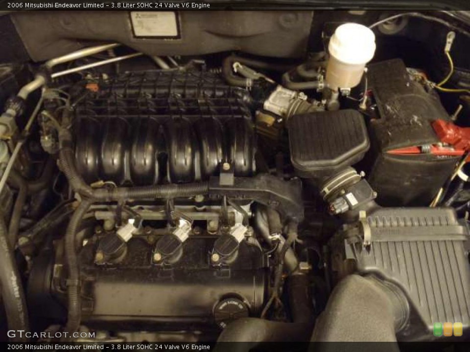 3.8 Liter SOHC 24 Valve V6 Engine for the 2006 Mitsubishi Endeavor #45109048