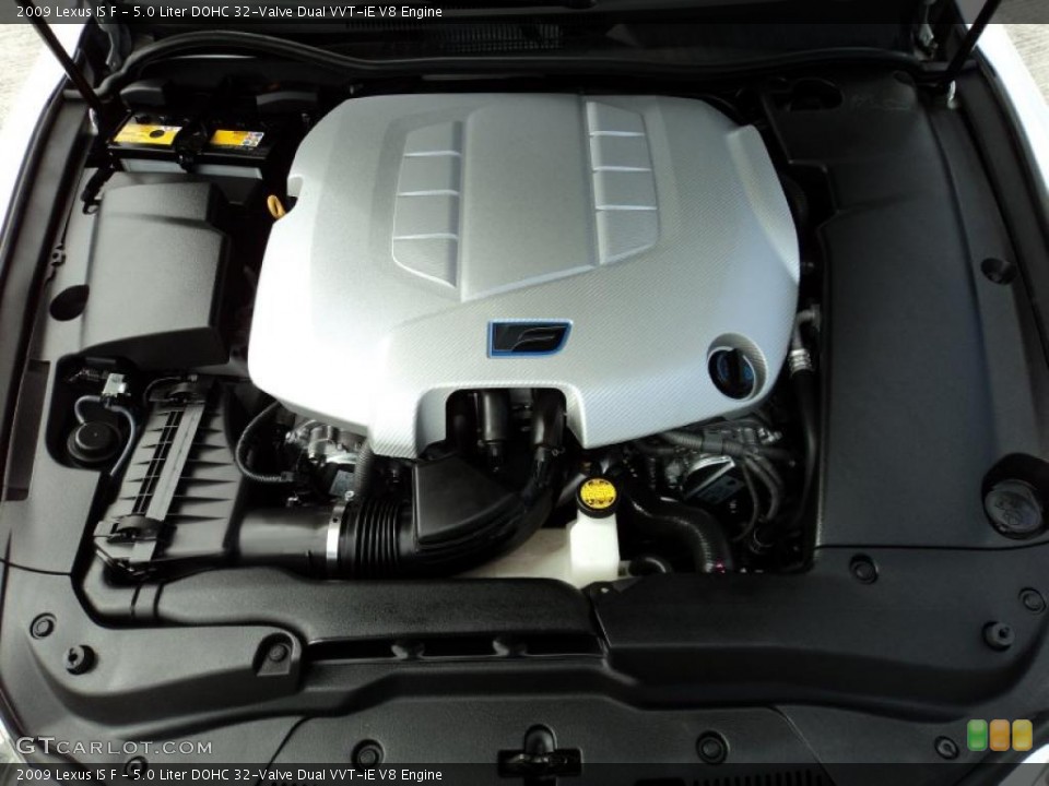 5.0 Liter DOHC 32-Valve Dual VVT-iE V8 Engine for the 2009 Lexus IS #45118578