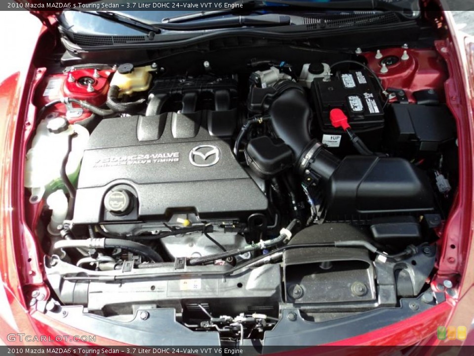 3.7 Liter DOHC 24-Valve VVT V6 Engine for the 2010 Mazda MAZDA6 #45122566