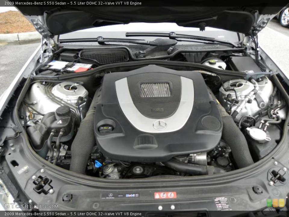5.5 Liter DOHC 32-Valve VVT V8 Engine for the 2009 Mercedes-Benz S #45125438