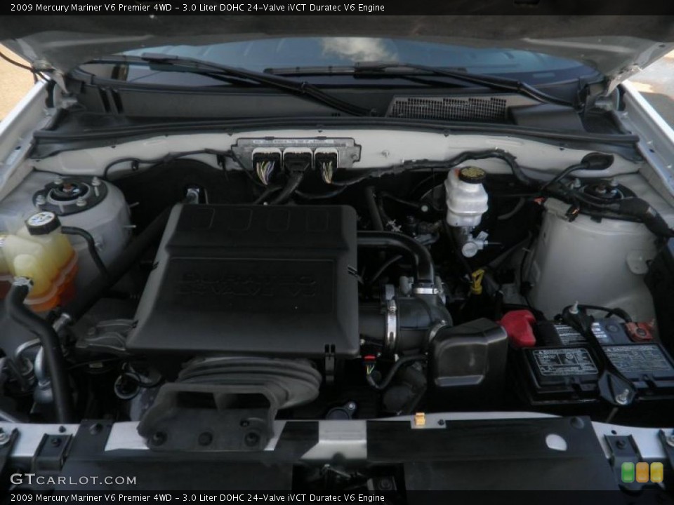 3.0 Liter DOHC 24-Valve iVCT Duratec V6 Engine for the 2009 Mercury Mariner #45125542