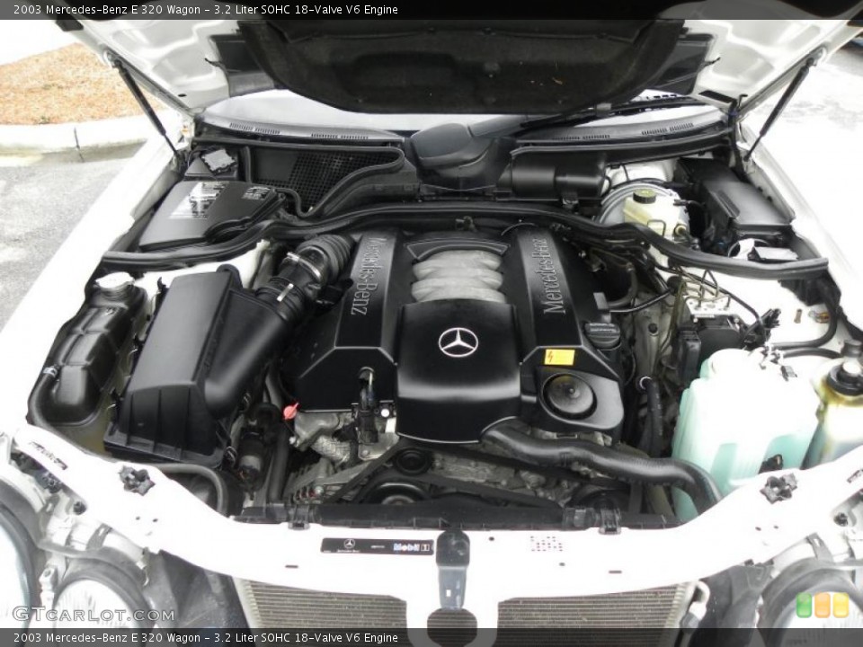 3.2 Liter SOHC 18-Valve V6 Engine for the 2003 Mercedes-Benz E #45126522