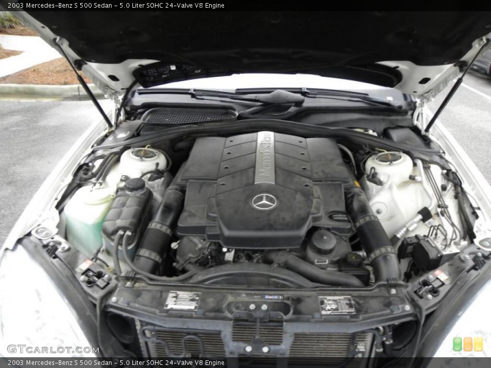 5.0 Liter SOHC 24-Valve V8 Engine for the 2003 Mercedes-Benz S #45126982