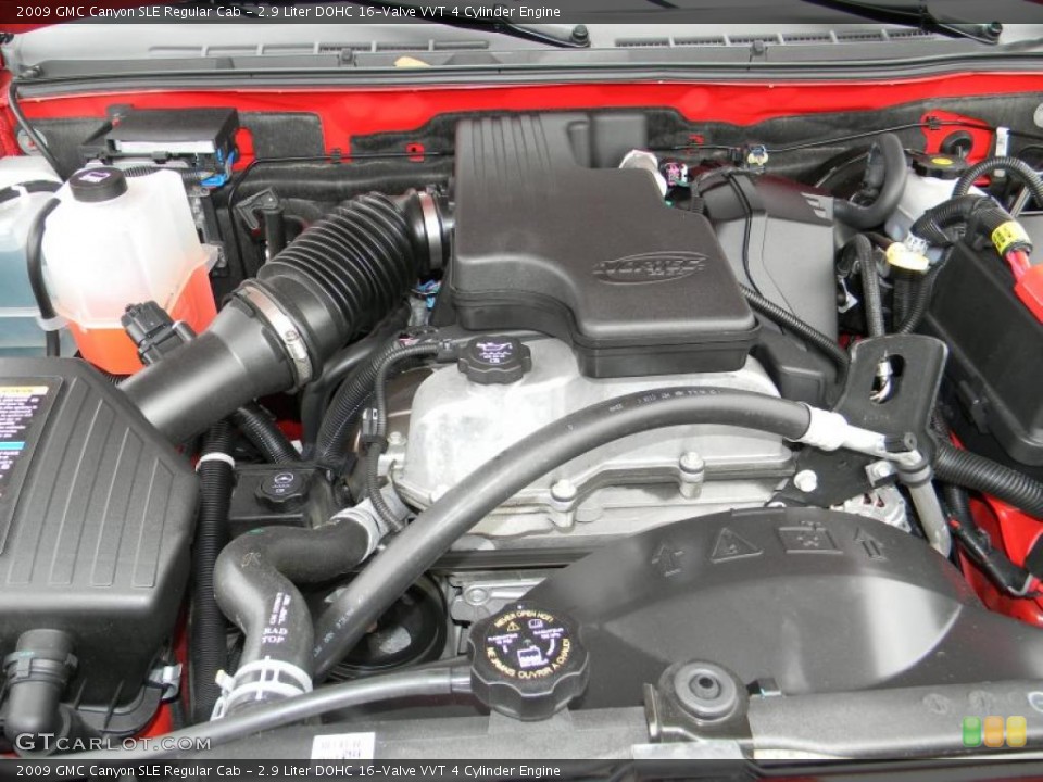 2.9 Liter DOHC 16-Valve VVT 4 Cylinder Engine for the 2009 GMC Canyon #45134078