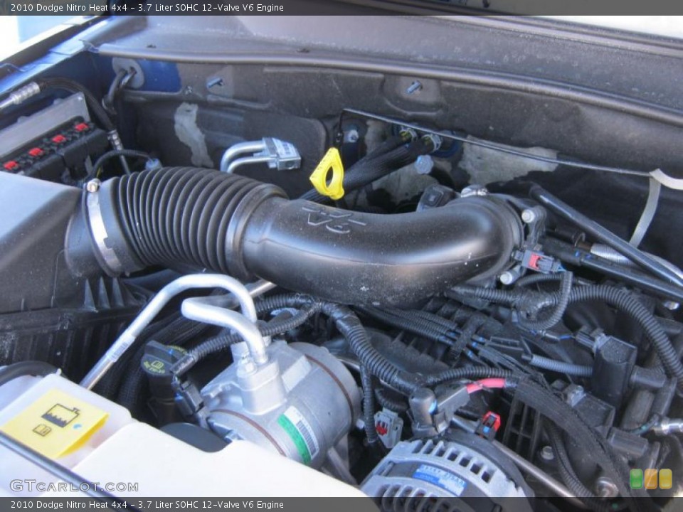 3.7 Liter SOHC 12-Valve V6 Engine for the 2010 Dodge Nitro #45145020