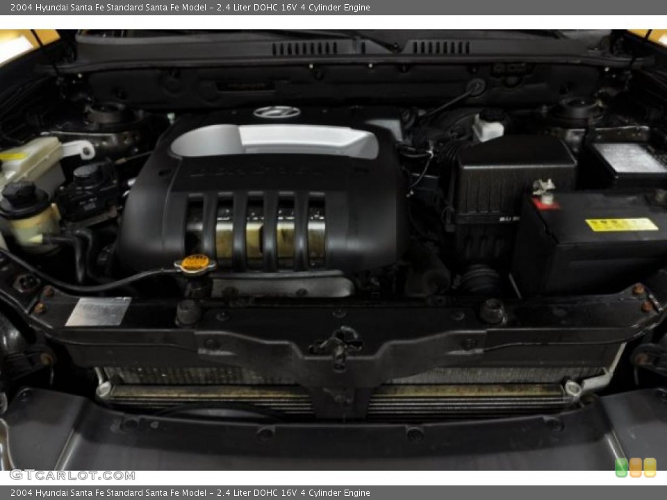 2.4 Liter DOHC 16V 4 Cylinder Engine for the 2004 Hyundai Santa Fe #45146959
