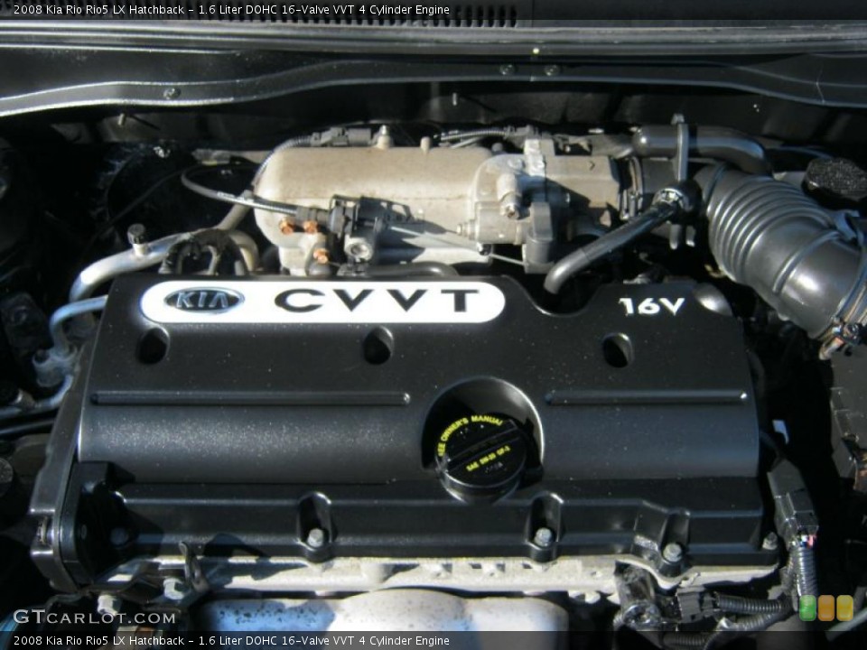 1.6 Liter DOHC 16-Valve VVT 4 Cylinder Engine for the 2008 Kia Rio #45150472