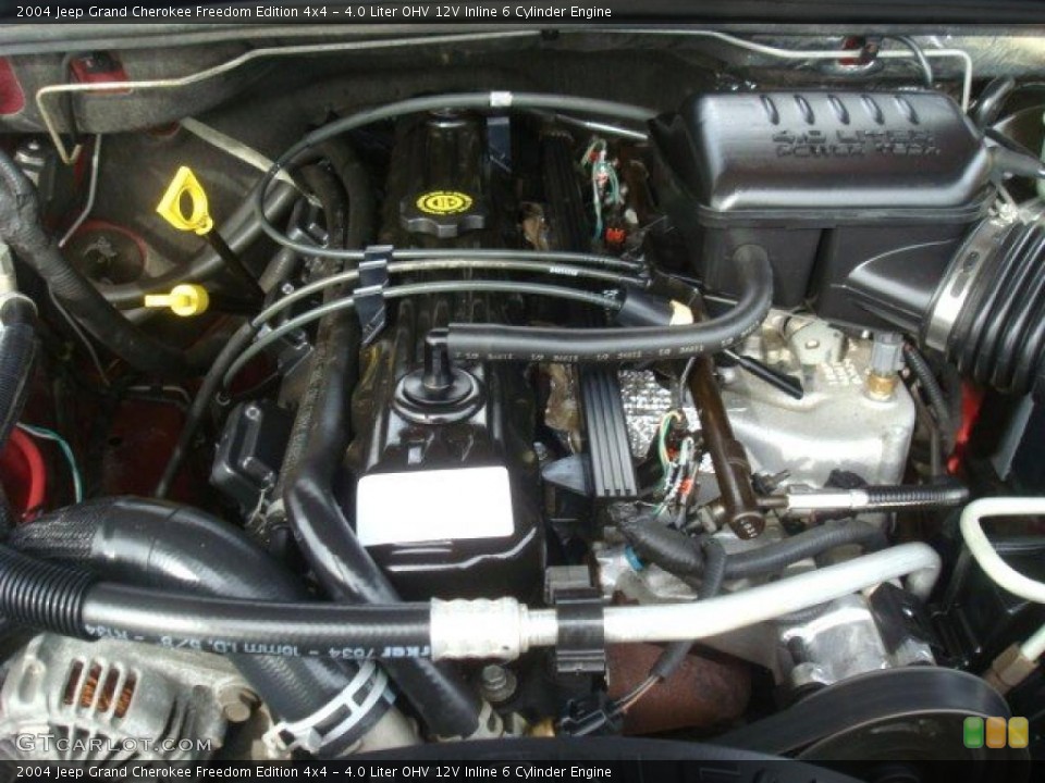 4.0 Liter OHV 12V Inline 6 Cylinder Engine for the 2004 Jeep Grand Cherokee #45151731