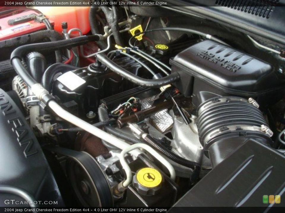 4.0 Liter OHV 12V Inline 6 Cylinder Engine for the 2004 Jeep Grand Cherokee #45151747