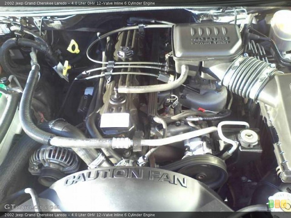 4.0 Liter OHV 12-Valve Inline 6 Cylinder Engine for the 2002 Jeep Grand Cherokee #45160052