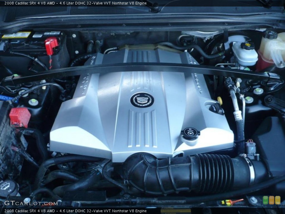 4.6 Liter DOHC 32-Valve VVT Northstar V8 Engine for the 2008 Cadillac SRX #45176036