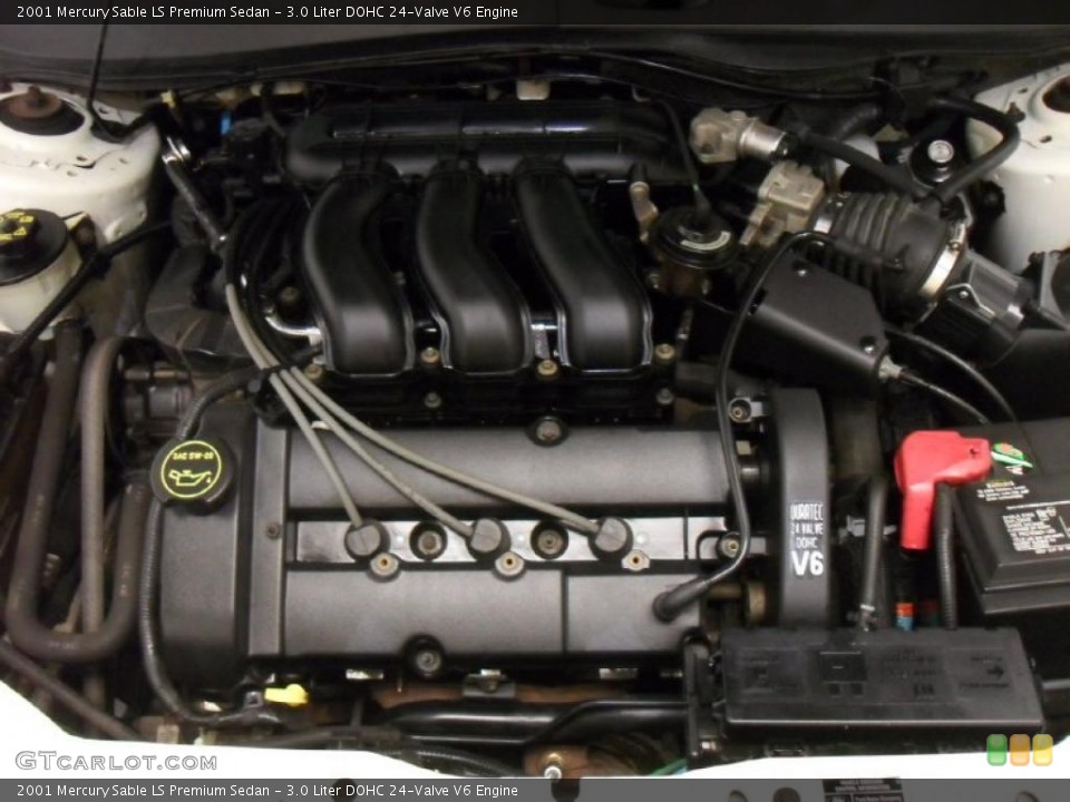 3.0 Liter DOHC 24-Valve V6 Engine for the 2001 Mercury Sable #45177188