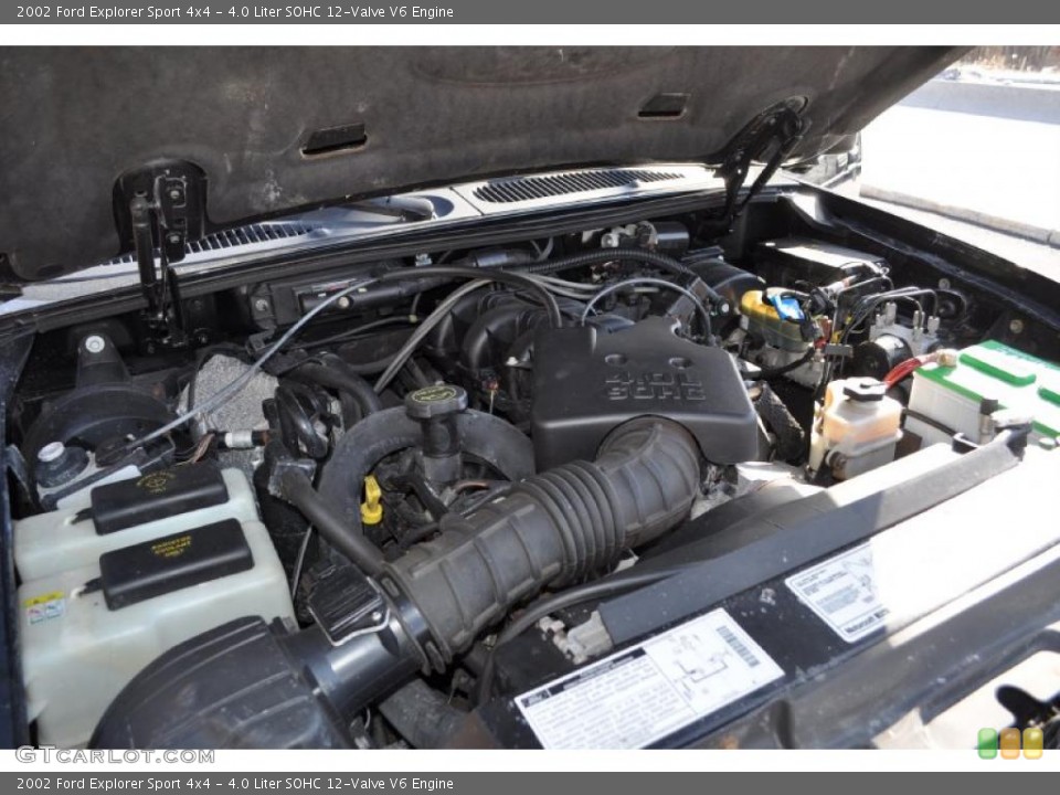 4.0 Liter SOHC 12-Valve V6 Engine for the 2002 Ford Explorer #45187529