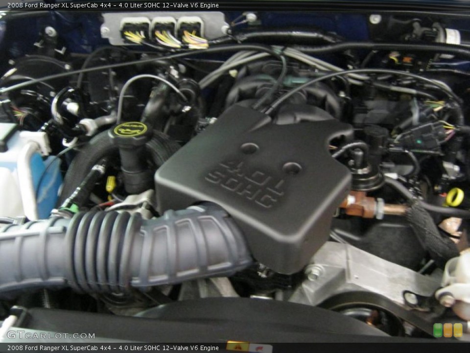 4.0 Liter SOHC 12-Valve V6 Engine for the 2008 Ford Ranger #45188669