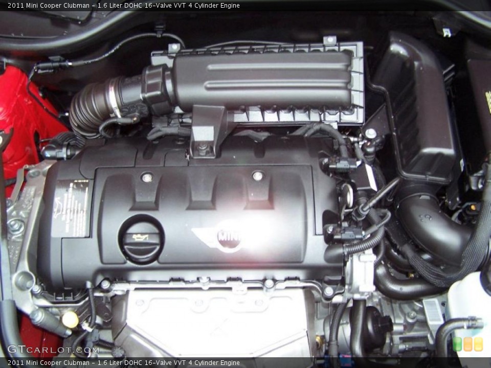 1.6 Liter DOHC 16-Valve VVT 4 Cylinder 2011 Mini Cooper Engine