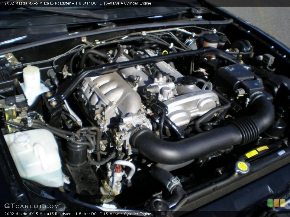 1.8 Liter DOHC 16-Valve 4 Cylinder Engine for the 2002 Mazda MX-5 Miata #45194693