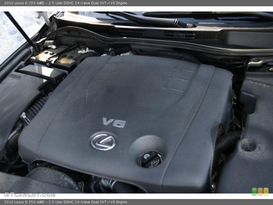 2.5 Liter DOHC 24-Valve Dual VVT-i V6 Engine for the 2010 Lexus IS #45202205