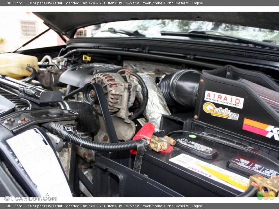 7.3 Liter OHV 16-Valve Power Stroke Turbo Diesel V8 Engine for the 2000 Ford F250 Super Duty #45202321