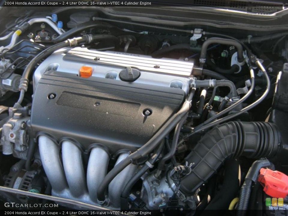 2.4 Liter DOHC 16-Valve i-VTEC 4 Cylinder Engine for the 2004 Honda Accord #45204421